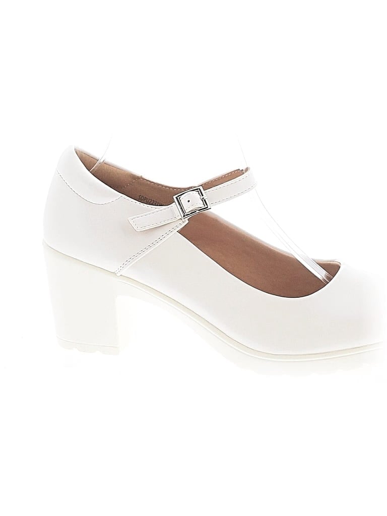 Pre-owned Dream Pairs Heels In Ivory