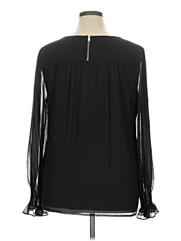 DKNY Long Sleeve Blouse (view 2)