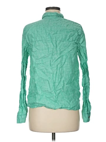 Sigrid Olsen Long Sleeve Button-Down Shirt (view 2)