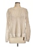 Rock & Republic 100% Cotton Ivory Pullover Sweater Size L - photo 1