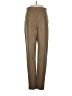 H&M 100% Polyester Brown Casual Pants Size 4 - photo 1