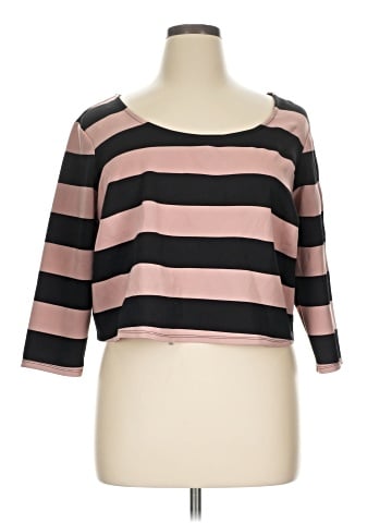 Boutique + 3/4 Sleeve T-Shirt (view 1)