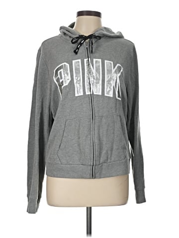 Victoria's Secret Pink Zip Up Hoodie (view 1)