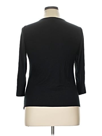 Carmen Carmen Marc Valvo 3/4 Sleeve Top (view 2)