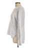 Ellen Tracy Metallic Silver Pullover Sweater Size L - photo 5