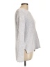 Ellen Tracy Metallic Silver Pullover Sweater Size L - photo 4