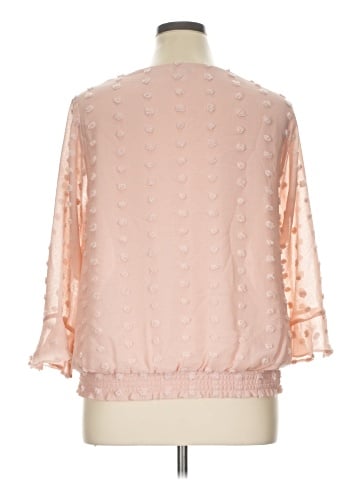 Cato 3/4 Sleeve Blouse (view 2)