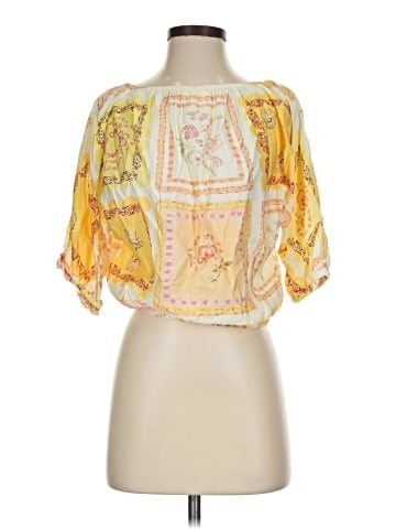 MELLODAY Short Sleeve Blouse (view 1)