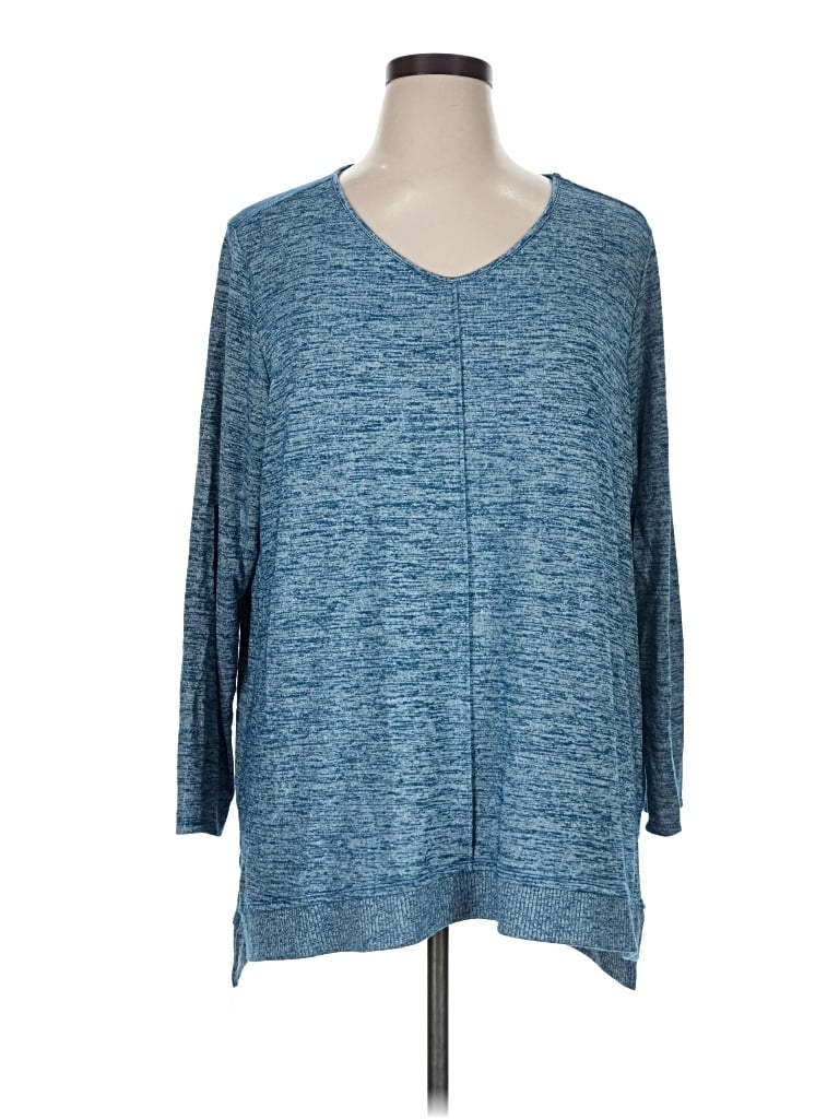 Pre-owned New Directions Pullover Sweater In Blue