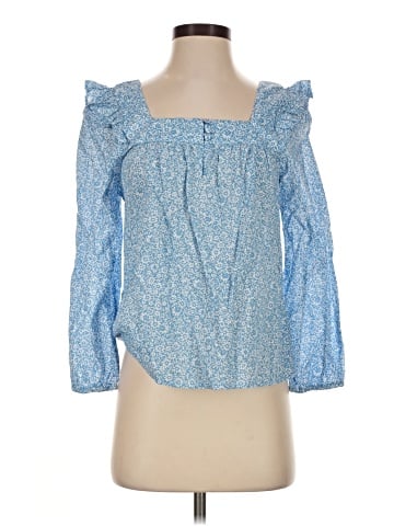 J.Crew Factory Store 3/4 Sleeve Blouse (view 1)