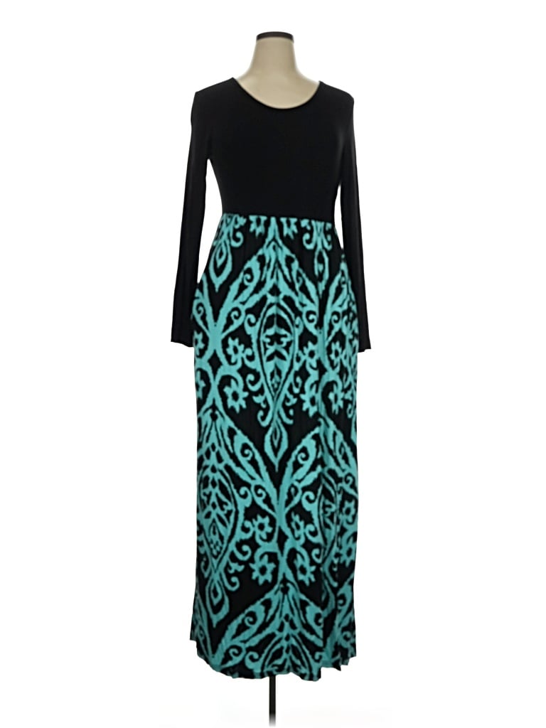 Pre-owned Viishow Casual Dress In Teal