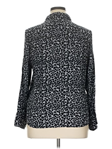 Adrianna Papell Long Sleeve Blouse (view 2)