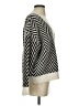 Love Token Chevron-herringbone Silver Pullover Sweater Size S - photo 4