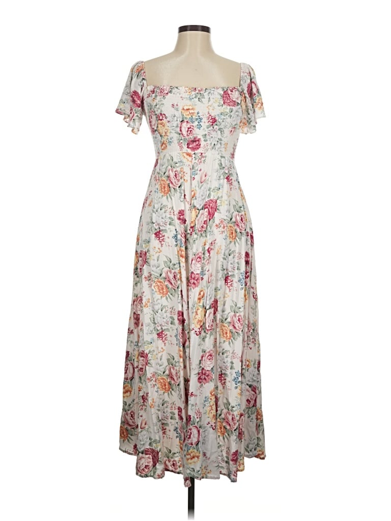 Pre-owned Auguste Casual Dress In Ivory