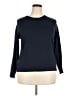J. McLaughlin Blue Pullover Sweater Size XXL - photo 1