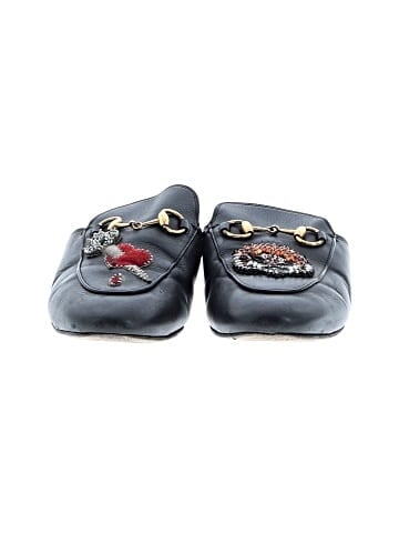 Gucci Princetown Embellished Horsebit Flat Mules (view 2)