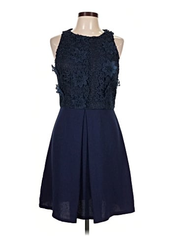 Buttons Cocktail Dress (view 1)