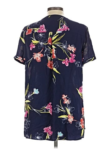 Apt. 9 Short Sleeve Blouse (view 2)