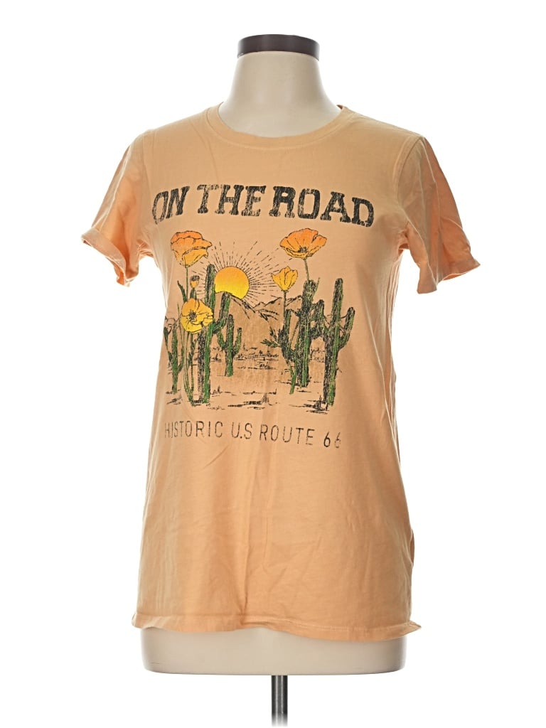 Pre-owned Prince Peter Collection Short Sleeve T-shirt In Orange