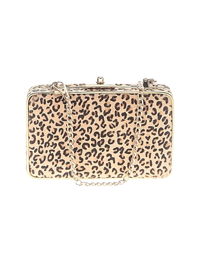 Pre-owned J. Mclaughlin Crossbody Bag In Gold