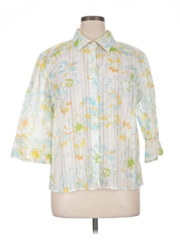Jh Collectibles 3/4 Sleeve Button-Down Shirt (view 1)