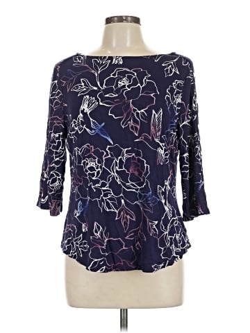 Apt. 9 3/4 Sleeve Blouse (view 1)