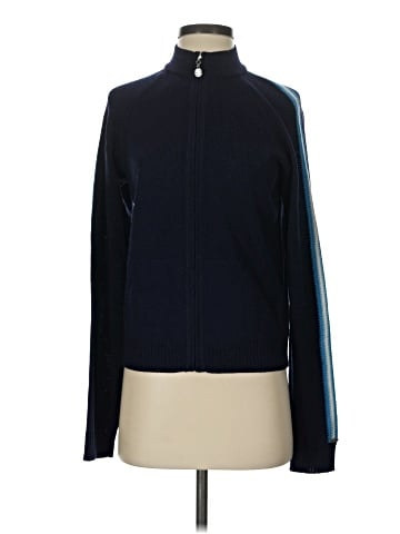 St. John Sport Wool Cardigan (view 1)