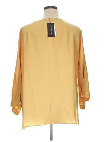 Lafayette 148 New York 3/4 Sleeve Top (view 2)
