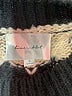 Line & Dot 100% Polyester Stripes Ivory Pullover Sweater Size S - photo 7