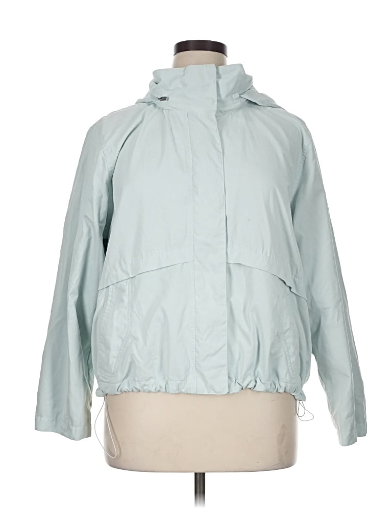 Pre-owned Athleta Jacket In Teal