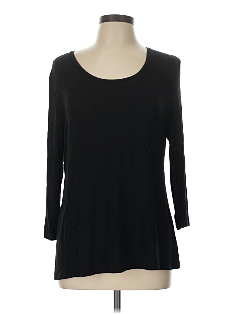 Pre-owned C Established 1946 3/4 Sleeve T-shirt In Black