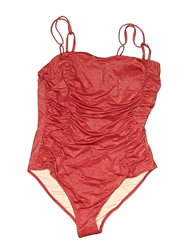 Pre-owned Cupshe One Piece Swimsuit In Red