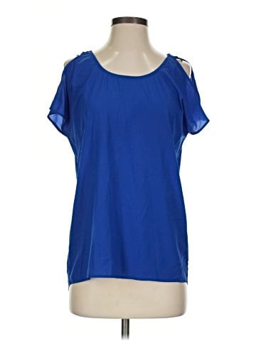 Boston Proper Short Sleeve Blouse (view 1)