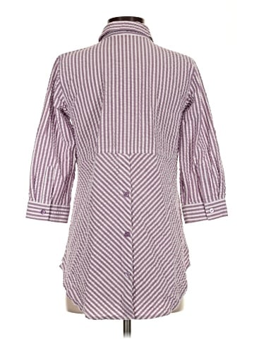 Joan Rivers 3/4 Sleeve Button-Down Shirt (view 2)