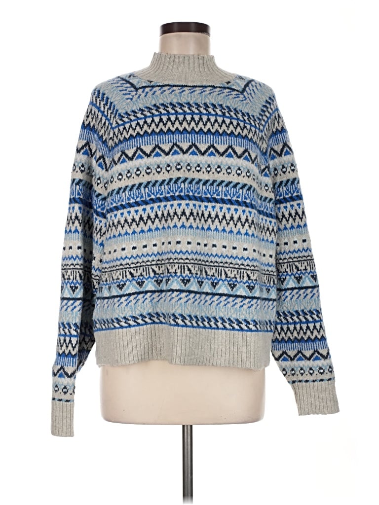 Pre-owned Eddie Bauer Pullover Sweater In Blue