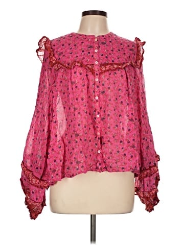 Free People Long Sleeve Blouse (view 1)