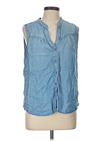 Cloth & Stone Sleeveless Button-Down Shirt (view 1)