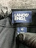 Lands' End Black Athletic Shorts Size 10 - photo 3