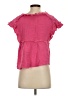 Shein Pink Short Sleeve Blouse Size S - photo 2