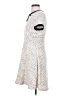 CeCe Tweed White Casual Dress Size 2 - photo 5