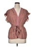 Max Studio 100% Polyester Tan Pink Kimono Size XL - photo 1