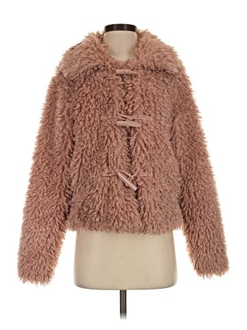 LC Lauren Conrad Faux Fur Jacket (view 1)