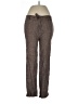 Sutton Studio Tweed Brown Linen Pants Size 10 - photo 1
