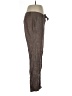 Sutton Studio Tweed Brown Linen Pants Size 10 - photo 4