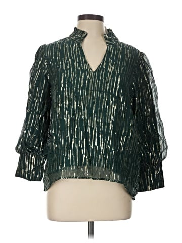 Emily Lovelock 3/4 Sleeve Blouse (view 1)