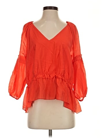 Karl Lagerfeld Paris 3/4 Sleeve Blouse (view 1)