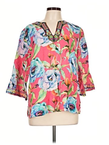 Soft Surroundings 3/4 Sleeve Blouse (view 1)