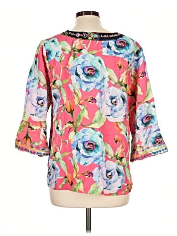 Soft Surroundings 3/4 Sleeve Blouse (view 2)