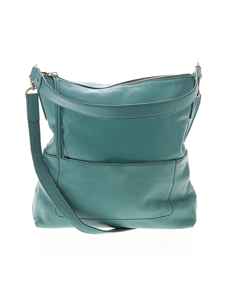 Pre-owned Fossil Crossbody Bag In Teal