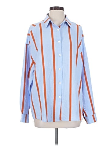 Unbranded Long Sleeve Button-Down Shirt (view 1)